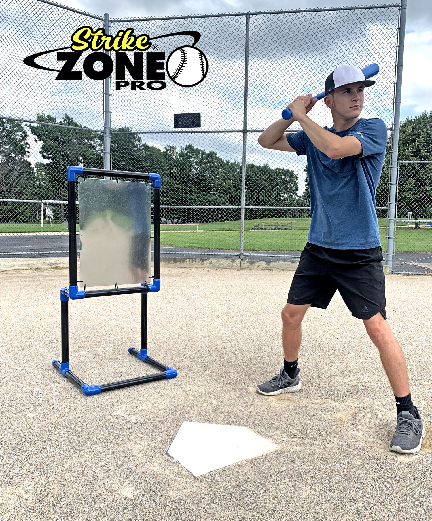 the strike zone pro wiffle ball and blitzball strike zone target PVC , height adjustable, steel or vinyl strike zone, waffle ball strike zone, blitzball strike zone