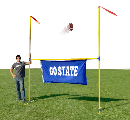 Jumbo Football Goal Post - 10 FEET TALL - The ULTIMATE Tailgate Party Field Goal