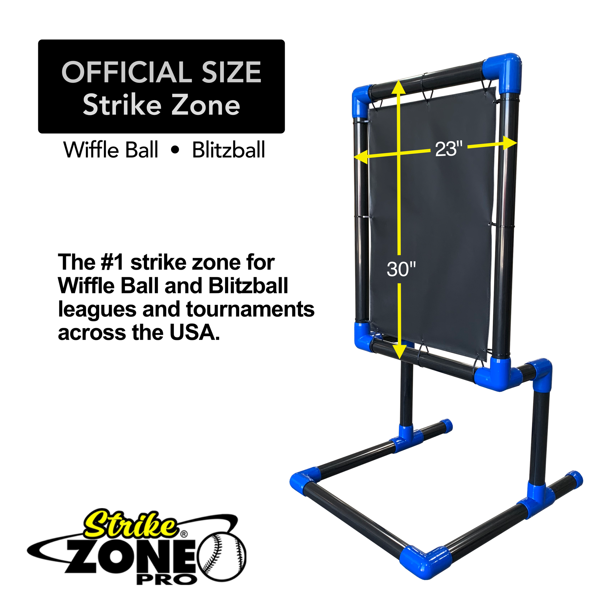 standard wiffle ball field dimensions